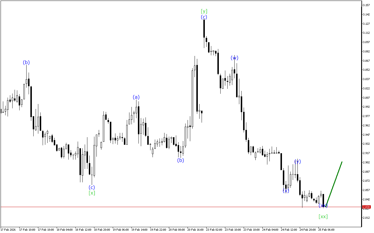 Natural Gas H1: ტალღის ანალიზი ევროპული სესიისთვის 25.2.2026